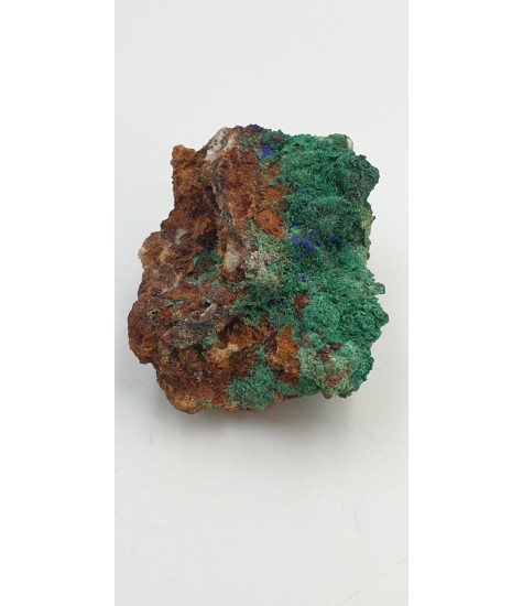 Σύμπλεγμα Μαλαχίτη και Αζουρίτη με Βροχαντίτη