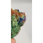 Malahite and Azurite complex with Vrorantitis