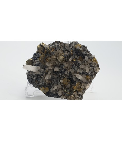 Quartz complex with Sfalerite and Sidiropyrite