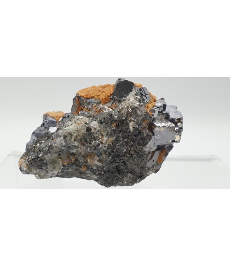 Galenite Complex with Sidiropyrite and Quartz