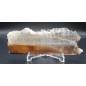 Selenite crystal with Leimonite