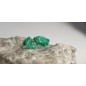 Emerald crystal in a parent rock