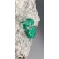 Emerald crystal in a parent rock