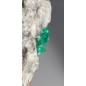 Emerald crystal in a parent rock