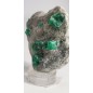 Emerald crystals in parent rock