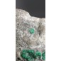 Emerald crystals in parent rock