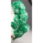 Emerald crystals in parent rock