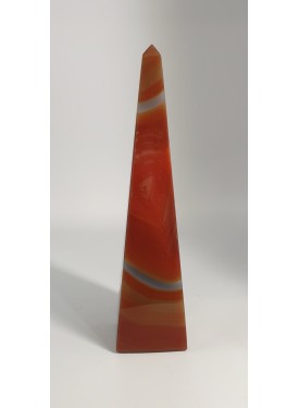 Obelisk orange Agate