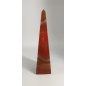 Obelisk orange Agate