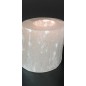 Candlestick for tease by Selenite Satin Spar