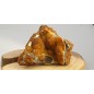 Botryoid Smithsonite with Selenite (Gypsum)