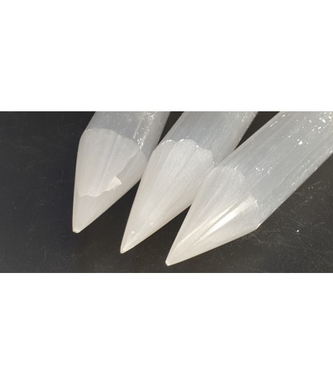 Μασαζοκρύσταλλος από Σελενίτη Satin Spar