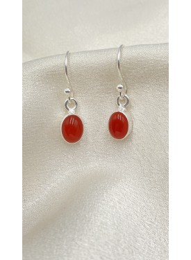 Earrings silver 925 with...