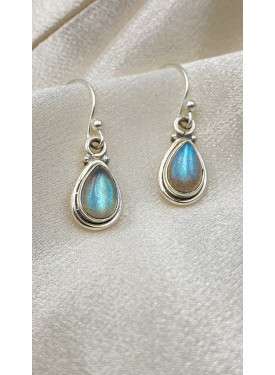 Silver 925 earrings with...