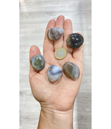 Βότσαλα Αχάτη γκρι (large)