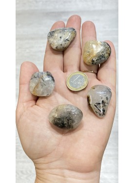 Quartz pebbles with...