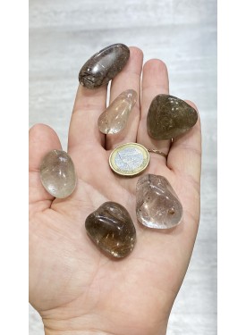 Χαλαζίας με ρουτίλιο