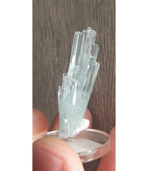 Aquamarine gem crystal