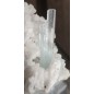 Aquamarine gem in Quartz