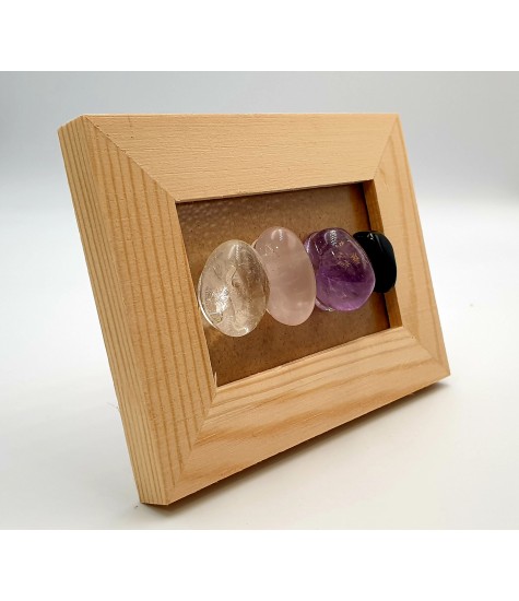 Κορνίζα με ορυκτά