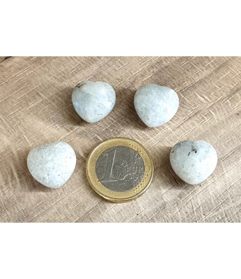 Hearts made of minerals