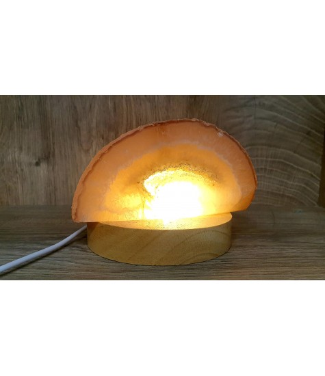 Φωτιστικό απο Γέωδο Αχάτη "SOLD"