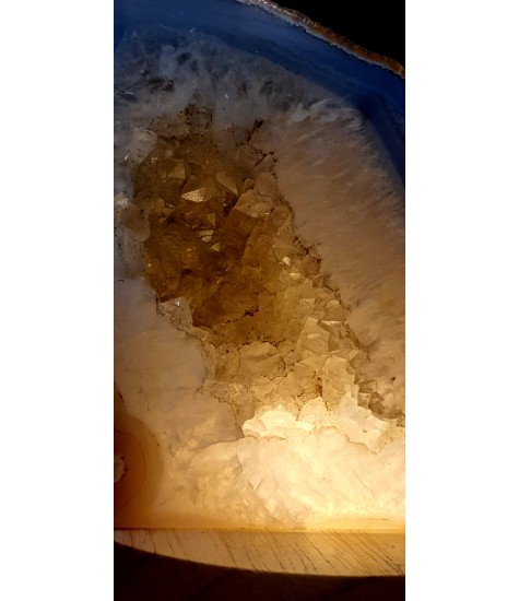 Φωτιστικό απο Γέωδο Αχάτη "SOLD"