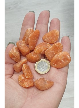 Pebbles Calcite orange...