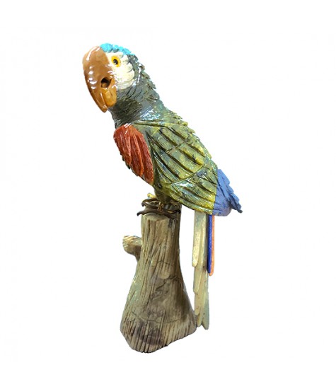 Παπαγάλος Από Ημιπολύτιμους Λίθους