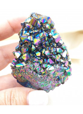 Titanium aura quartz