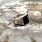 Ασημένιο 925 ανδρικό δαχτυλίδι με Ονύχα.