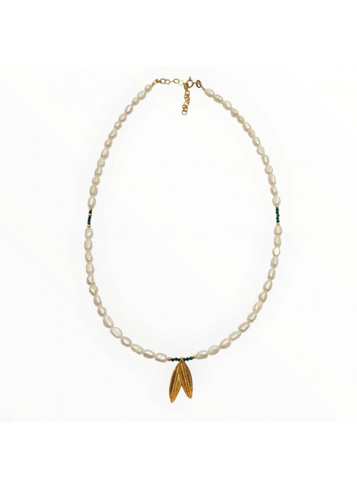 Μαλαχίτη,  μαργαριτάρια