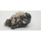Calcite complex with Quartz and Galenite
