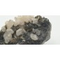 Calcite complex with Quartz and Galenite