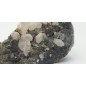 Calcite complex with Quartz and Galenite