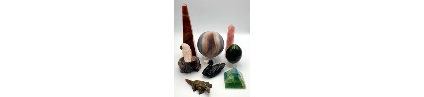 Minerals in shapes