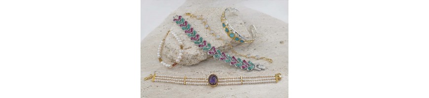 Ασημένια Βραχιόλια με Κρύσταλλους 925 | Iaspis TC