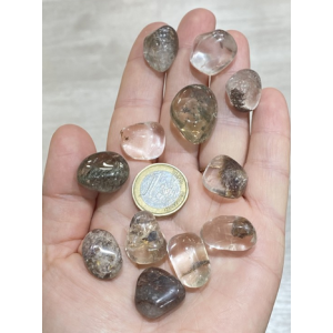 Quartz with Geteti and Anhydrite