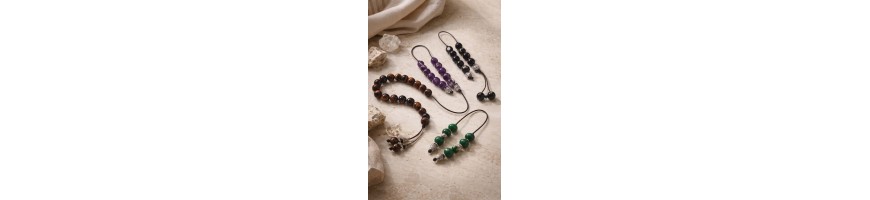 Κομπολόγια & Μπεγλέρια με Ημιπολύτιμους Λίθους | Iaspis TC