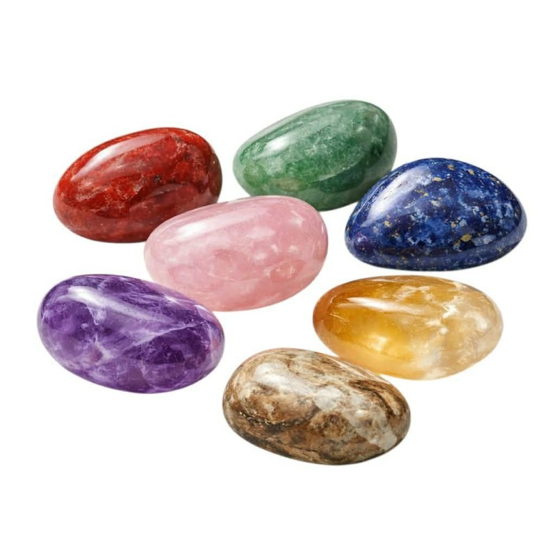 Βότσαλα Κρυστάλλων – Λειασμένοι Φυσικοί Λίθοι για Ενέργεια | Iaspis TC